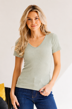 Load image into Gallery viewer, Everyday Ease Reversible Ribbed Top
