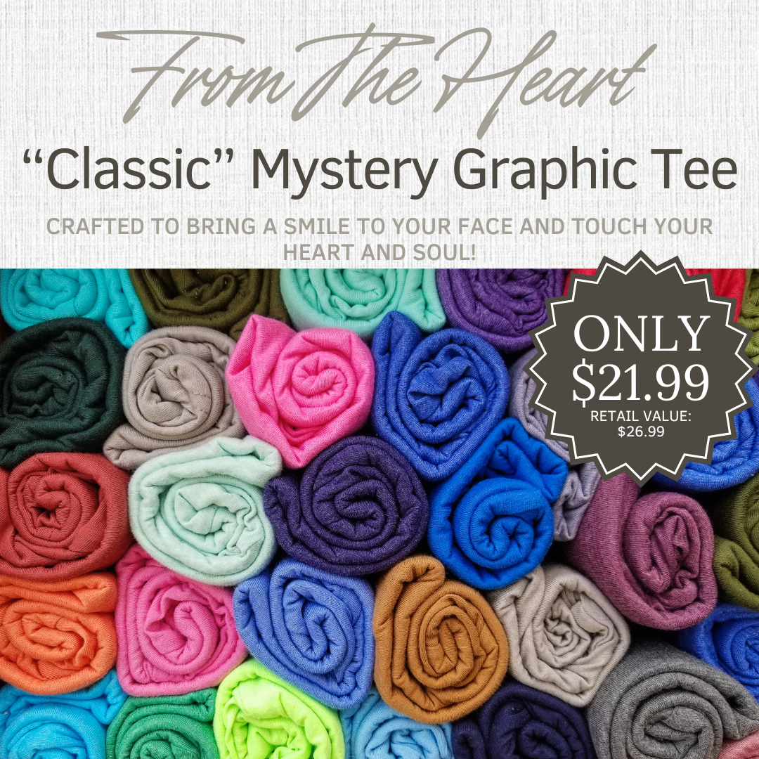 From The Heart Mystery Graphic Tee - CLASSIC