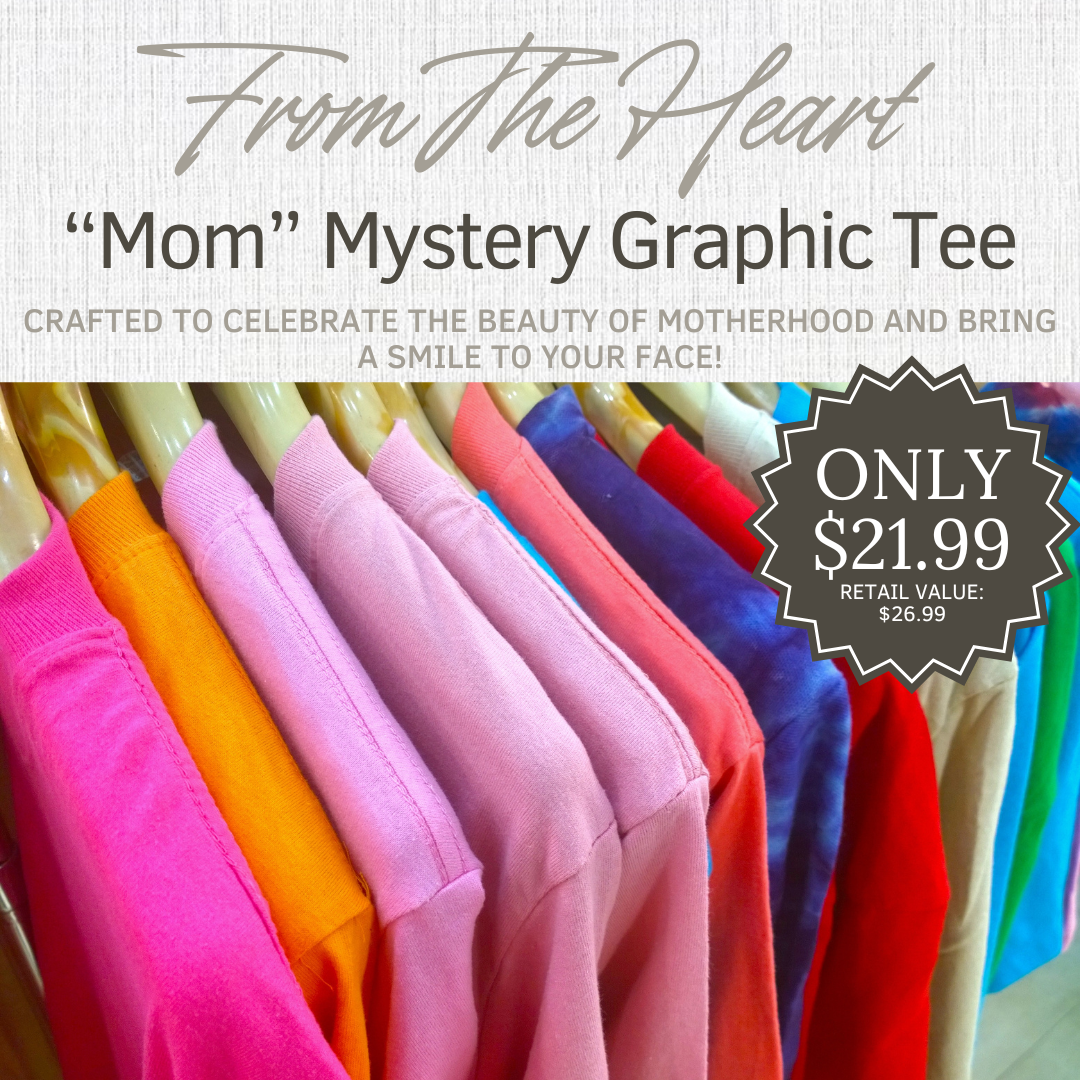 From The Heart Mystery Graphic Tee - MOM