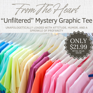 From The Heart Mystery Graphic Tee - UNFILTERED (June)