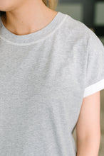 Load image into Gallery viewer, Feel Alright  Two Tone Contrast in Heather Grey
