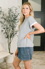 Load image into Gallery viewer, Feel Alright  Two Tone Contrast in Heather Grey
