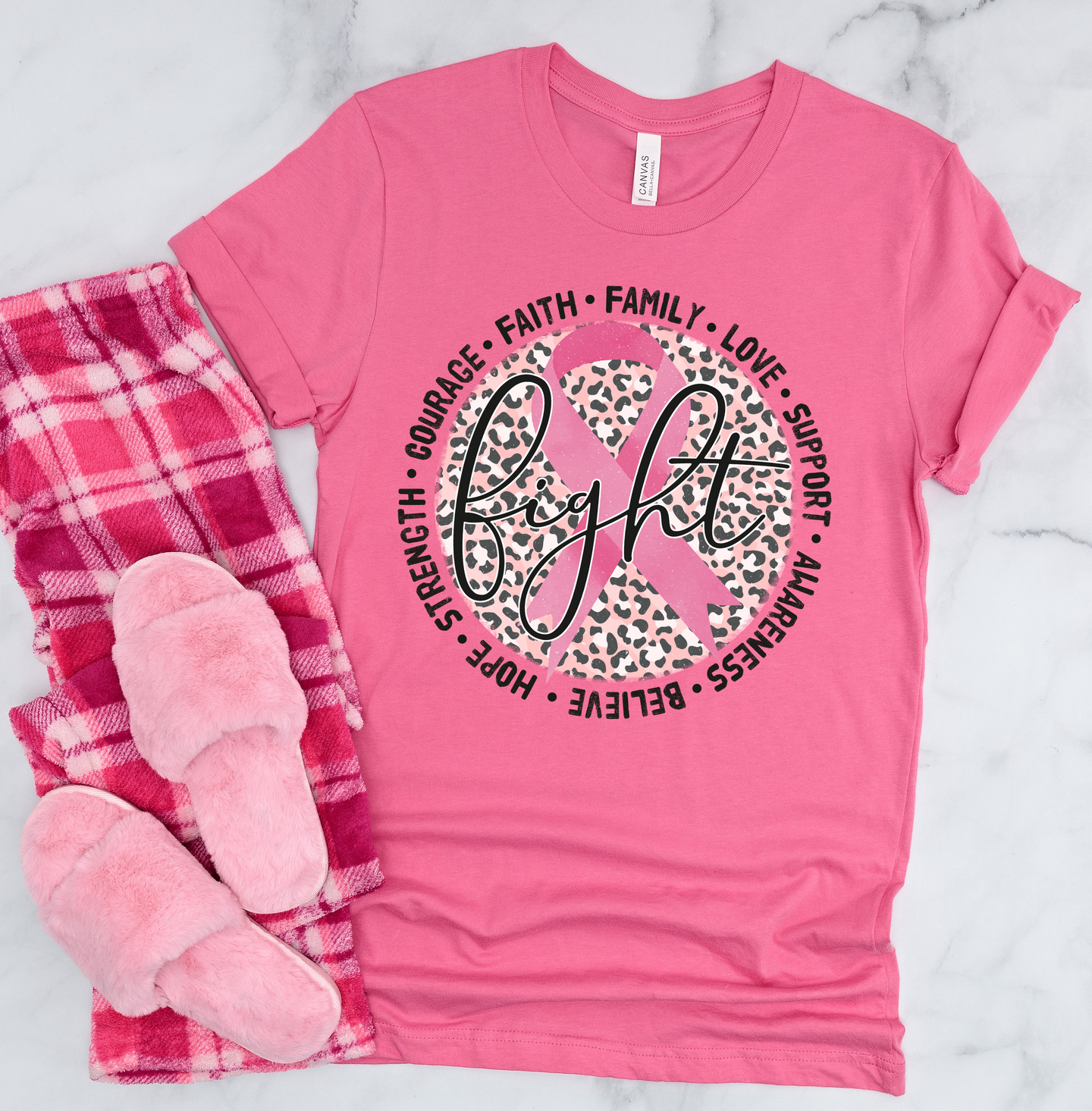 Fight Breast Cancer Graphic T-Shirt