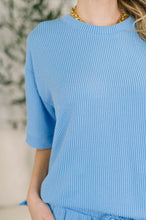 Load image into Gallery viewer, Fight the Feeling Top and Bottom Set in Sky Blue
