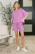 Load image into Gallery viewer, Fight the Feeling Top and Bottom Set in Spring Violet
