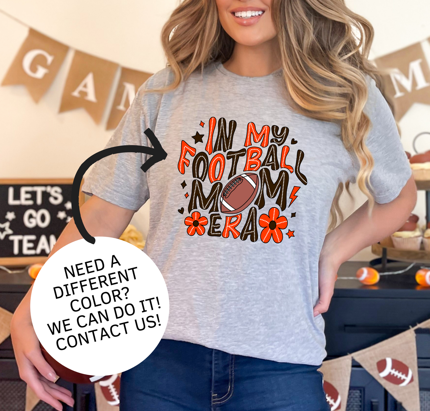 In My Football Mom Era Graphic T-Shirt