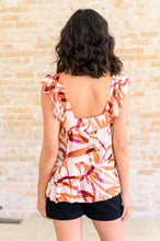 Load image into Gallery viewer, Francesca Embroidered Top in Rust
