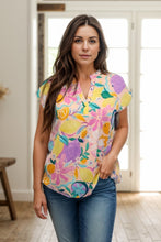 Load image into Gallery viewer, Fruity Florals Sleeveless Top
