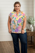 Load image into Gallery viewer, Fruity Florals Sleeveless Top
