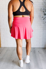 Load image into Gallery viewer, Full Force V Shaping High-Waist Skort in Flamingo Pink
