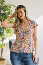 Load image into Gallery viewer, Garden Bliss Floral Top
