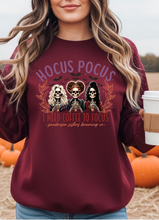 Load image into Gallery viewer, Hocus Pocus Graphic Sweatshirt (multiple color options)
