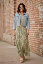 Load image into Gallery viewer, Enchanted Estate Damask Maxi Dress
