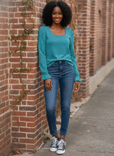 Load image into Gallery viewer, What a Colorful View Square-Neck Top  (multiple color options)
