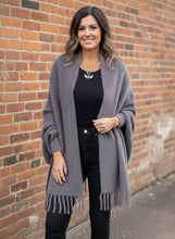 Load image into Gallery viewer, Haven Mist Fringed Cardigan (multiple color options)
