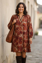 Load image into Gallery viewer, Canyon Sands Animal Print Tunic Dress
