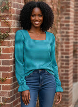 Load image into Gallery viewer, What a Colorful View Square-Neck Top  (multiple color options)
