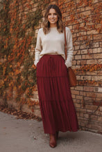 Load image into Gallery viewer, Bohemian Rhapsody Tiered Skirt
