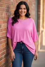 Load image into Gallery viewer, Palisades Oversized Cloud Tee in Candy Pink
