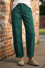 Load image into Gallery viewer, RISEN High Rise Ankle Cuffed Barrel Pants

