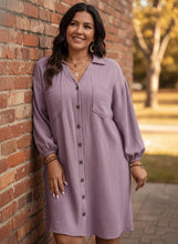 Load image into Gallery viewer, Everyday Muse Shirt Dress (multiple color options)
