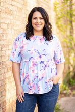 Load image into Gallery viewer, To The End Of Time Peplum Top
