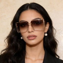 Load image into Gallery viewer, Wait for Me Oversized Gradient Square Sunglasses (multiple color options)

