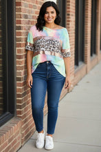 Load image into Gallery viewer, Sequins And Safari Tie-Dye Top
