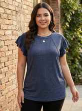 Load image into Gallery viewer, Sun-Drenched Ruffle Sleeve Knit Top (multiple color options)
