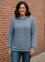 Load image into Gallery viewer, Everyday Escape Ribbed Hoodie (multiple color options)
