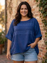 Load image into Gallery viewer, Urban Sanctuary Paneled Top (multiple color options)
