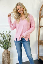 Load image into Gallery viewer, The Pretty in Pink Pocket Top
