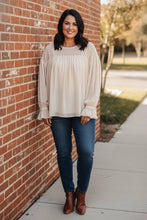 Load image into Gallery viewer, Cloud Chiffon Ruffle-Sleeve Blouse
