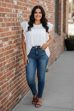 Load image into Gallery viewer, Sunday Soiree Eyelet Top
