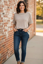 Load image into Gallery viewer, Sedona Stripe Textural Tee
