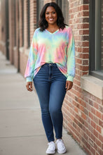 Load image into Gallery viewer, Cloudy Moments Tie Dye French Terry Top
