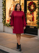 Load image into Gallery viewer, Sugarplum Dreaming Ribbon Dress
