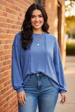 Load image into Gallery viewer, Effortless Edge Ribbed Top (multiple color options)
