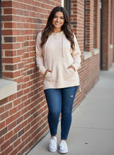 Load image into Gallery viewer, Serenity Slit Oversized Hoodie (multiple color options)
