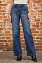 Load image into Gallery viewer, RISEN High Rise Wide Leg Slanted Pocket Jeans
