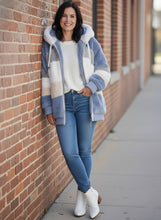 Load image into Gallery viewer, Cloud Nine Colorblock Fleece Jacket (multiple color options)
