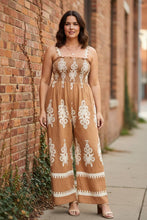 Load image into Gallery viewer, Stolen Moments Wide-Leg Jumpsuit in Mocha
