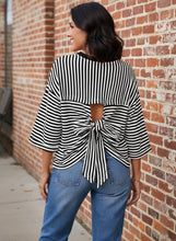 Load image into Gallery viewer, Casual Charm Back-Bow Tee (multiple color options)
