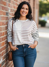 Load image into Gallery viewer, Linear Logic Color-Block Top
