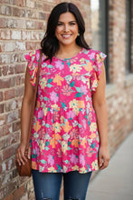 Load image into Gallery viewer, Petal Play Tiered Blouse
