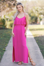 Load image into Gallery viewer, Vibrant Fuchsia Maxi Dress
