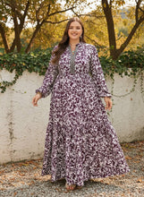 Load image into Gallery viewer, Bohemian Meadow Tiered Maxi Dress
