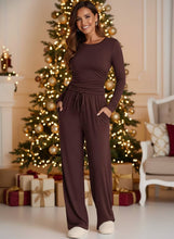 Load image into Gallery viewer, Fireside Cocoa Loungewear Set (multiple color options)
