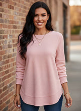 Load image into Gallery viewer, Alpine Lodge Textured Knit Top (multiple color options)
