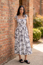 Load image into Gallery viewer, Enchanted Teal Garden Dress
